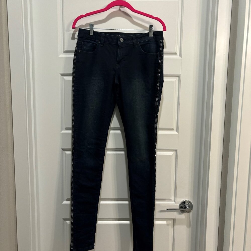 Women's Jennifer Lopez Super Skinny Rhinestone Jeans